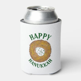 Porta-lata Latkes Feliz Hanukkah Chanukah Feriados Judeus