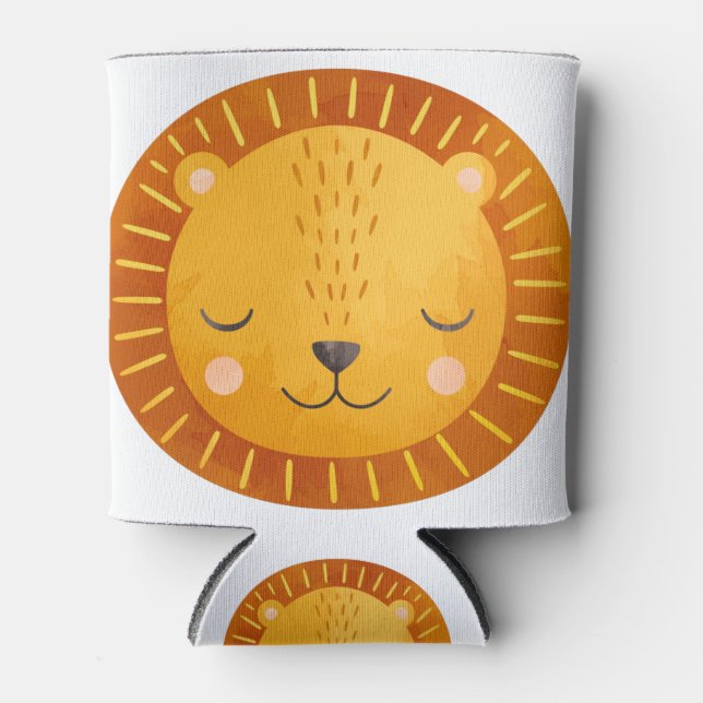 Porta-lata Leão de Cute (Frente)