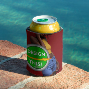 Porta-lata LEGAL! Capaz de resfriar - espuma - Personalizar