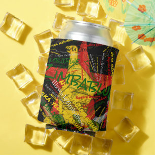Porta-lata "Legal com o Zimbábue!" Patriótico