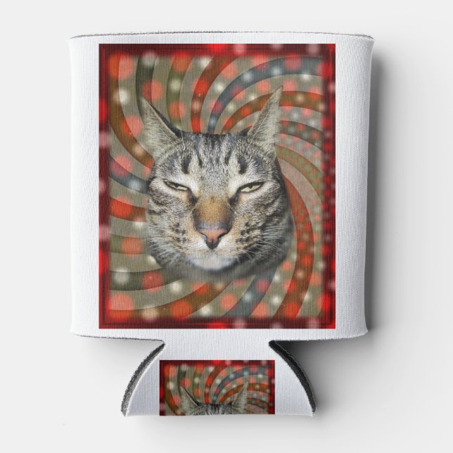 Porta-lata Legal Gato - VOCÊ CAPTURA O Seu Presente! (Frente)