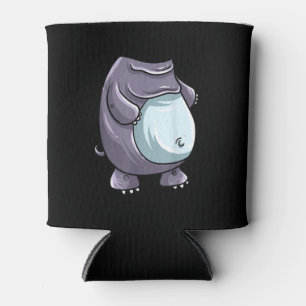 Porta-lata Legal Sem Cabeça Hippo Halloween Costume Engraça