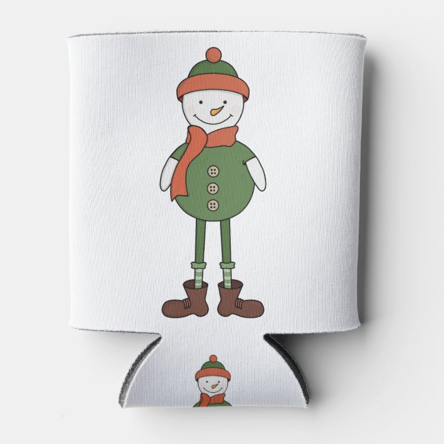 Porta-lata Legal Snowman (Frente)