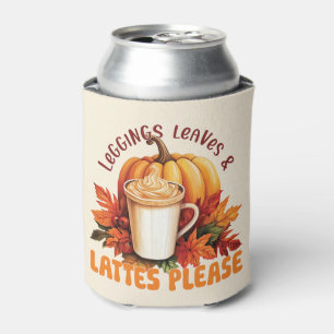 Porta-lata Leggens, Folhas e Latas Por Favor - Queda De Estét