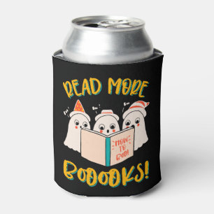 Porta-lata Leia mais livros, leia mais livros Halloween Lendo