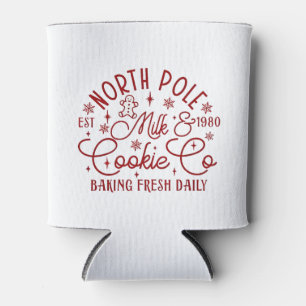 Porta-lata Leite do Polo Norte e Cookie cozidos diariamente d