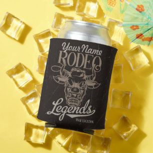 Porta-lata Lendas Personalizadas do Rodeio Velho Oeste do Tou