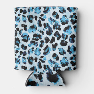 Porta-lata Leopard Cheetah Skin: Watercolor Vintage Tie Dye