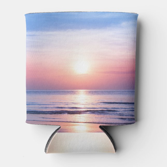 Porta-lata Levantamento tropical do sol: mar, céu, serenidade (Frente)