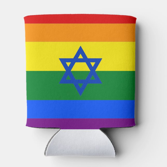Porta-lata LGBT Israel (Traseira)