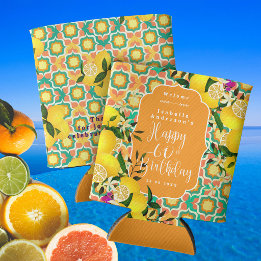 Porta-lata Limon Mediterrâneo 60º Laranja
