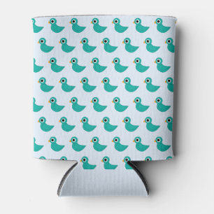 Porta-lata Lindo passarinho azul