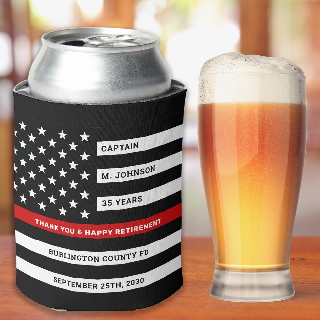 Porta-lata Linha Vermelha fina do Partido da Reforma do Bombe (Criador carregado)