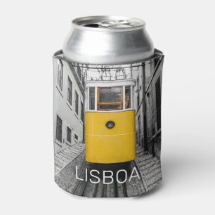 Porta-lata Lisboa Portugal Retro Tram Vintage Souvenir