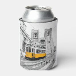 Porta-lata Lisboa Retro Tram Portugal Vintage Streetcar