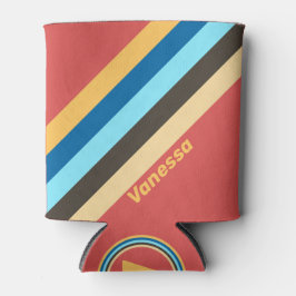 Porta-lata Listras Murmur Retro com Nome