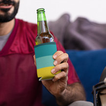 Listras vermelhas e amarelas entre sombras azuis