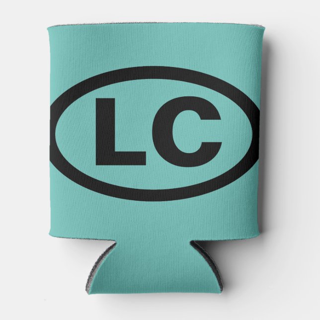 Porta-lata Little Compton, RI LC (Sakonnet, Adamsville) (Frente)