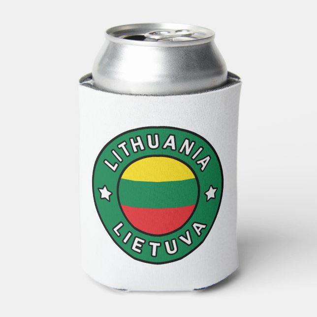 Porta-lata Lituânia Lietuva (Can Front)