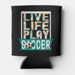 Porta-lata Live Life Play Soccer, Equipe de futebol
