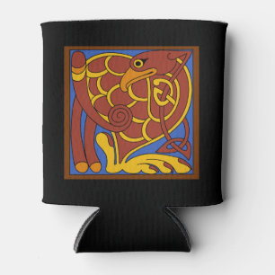 Porta-lata Livro De Pássaro Medieval Do Nó Celta Kells