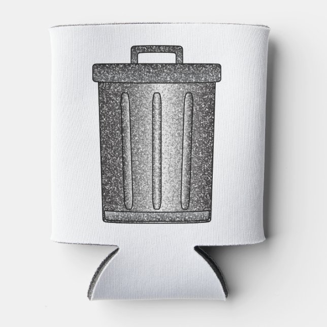 Porta-lata Lixo da Glitter (Frente)