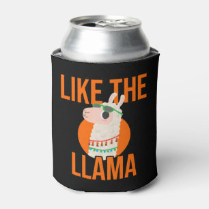 Porta-lata Llama Unicorn Lama apresenta tendências animais