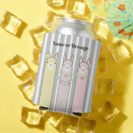 Porta-lata Llamas Coloridas, Tortas Personalizadas, Coloridas