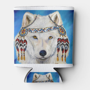 Porta-lata Lobo Branco