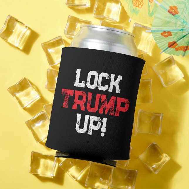 Porta-lata Lock Trump Up Political (Verão in situ)