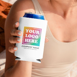 Porta-lata Logotipo comercial personalizado, empresa comercia