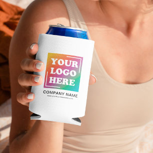 Porta-lata Logotipo comercial personalizado, empresa comercia