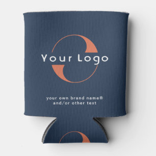 Porta-lata Logotipo comercial, Promocional marca da empresa a