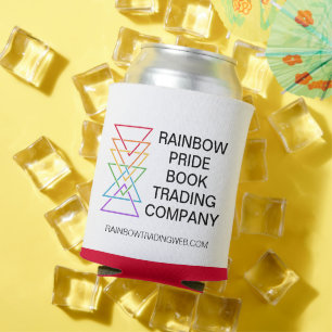 Porta-lata Logotipo da Empresa de Orgulho Gay do Triângulo Ar
