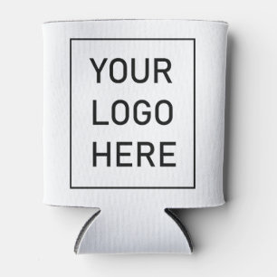 Porta-lata Logotipo da empresa personalizado profissional - B