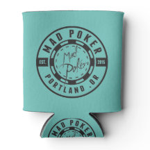 Logotipo de Marcador MAD Poker Koozie