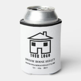 Porta-lata Logotipo do Promocional Imobiliário Imobiliário Fo