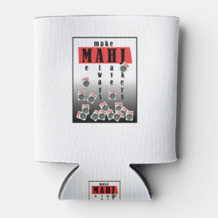 Porta-lata logotipo dos palhaços do mahjong