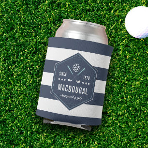Porta-lata Logotipo personalizado do clube de golfe