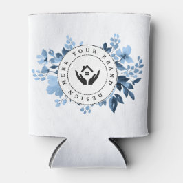 Porta-lata Logotipo personalizado minimalista simples pode re