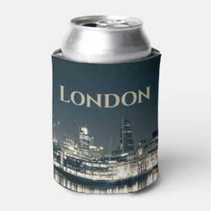 Porta-lata London Skyline Panorama Urban Souvenir Gift