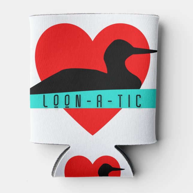 Porta-lata Loon "loon-a-tic" (Frente)