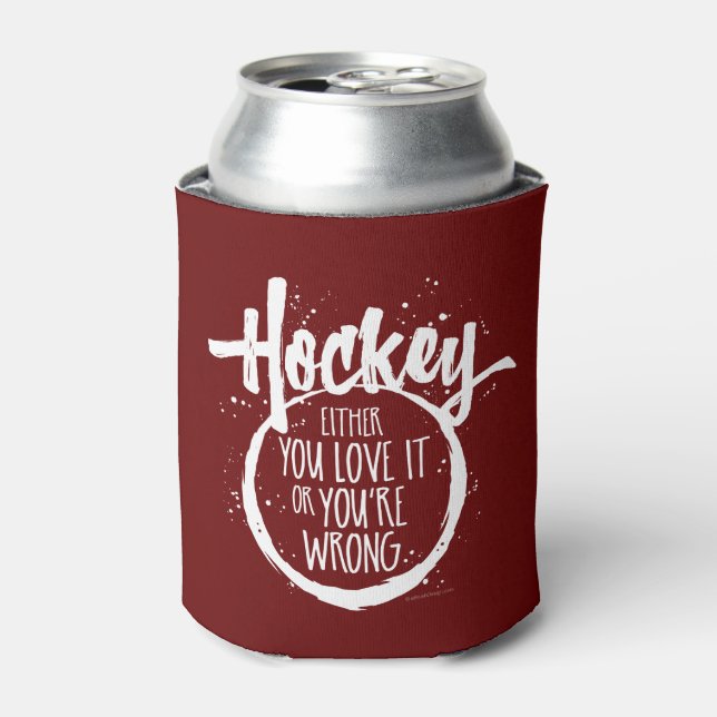 Porta-lata Love Hockey (Can Front)