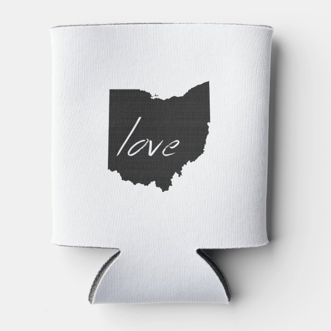 Porta-lata Love Ohio (Frente)