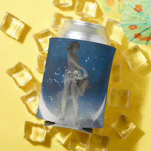 Porta-lata Luna Deusa em Estrelas Disparadoras Noturnas