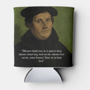 Porta-lata Luther on Beer