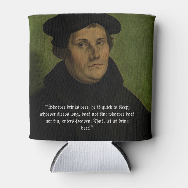 Porta-lata Luther on Beer (Frente)