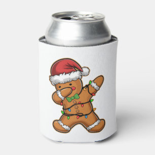 Porta-lata Luz da Árvore de Gengibre de Natal Dabbing