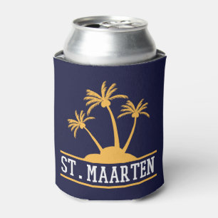 Porta-lata Maarten, a ilha amigável Sint Martin