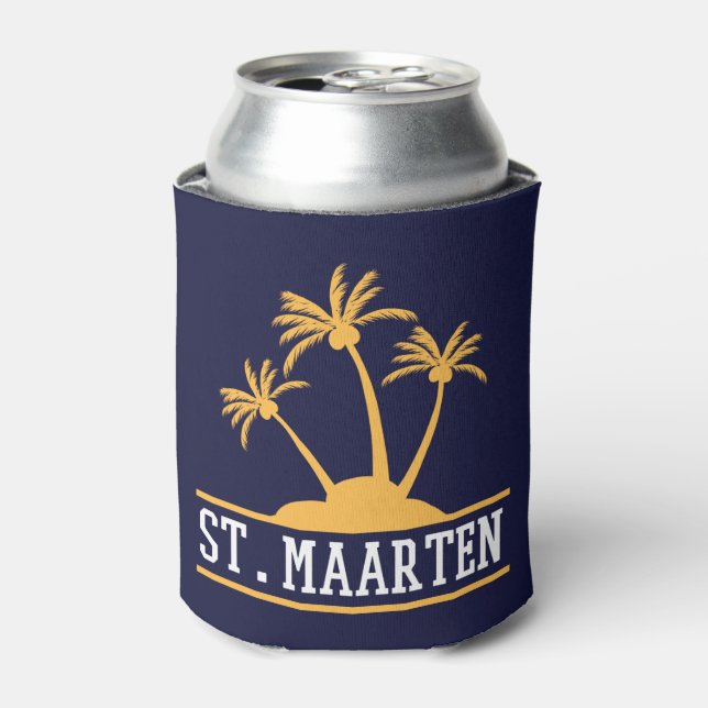 Porta-lata Maarten, a ilha amigável Sint Martin (Can Front)